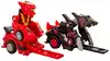 Игровой набор для детей Машинки-трансформеры Flip Changer Blaze Rider и Attack Tiger 106009