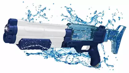 Пистолет водный электронный на аккумуляторе 60см 6695A 600мл