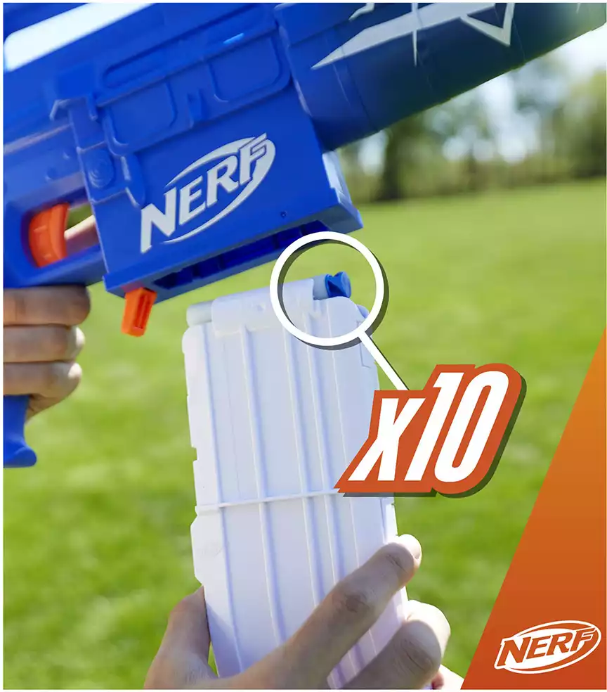 Игровой набор Nerf Автомат BLUE SHOCK из игры Fortnite F4108EU4 в/к купить  в Барнауле - интернет магазин Rich Family