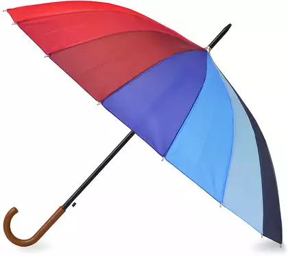 Зонт взрослый Цвета радуги 058D-4322D