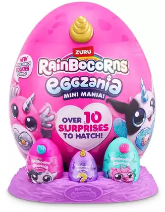 Игрушка Rainbocorns сюрприз в яйце 9296 Eggzania MINI Surprise