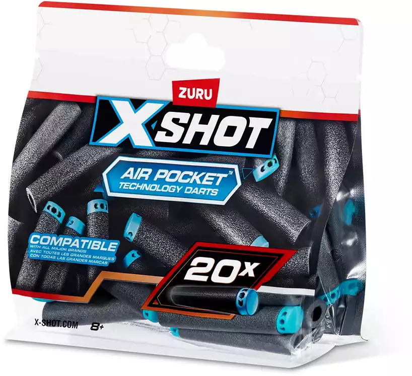 Игровой набор пули мягкие Zuru X-Shot 36587 20 шт
