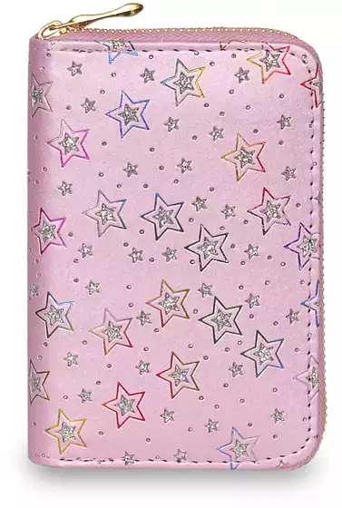 Кошелек Звезды розовый 058D-4452D