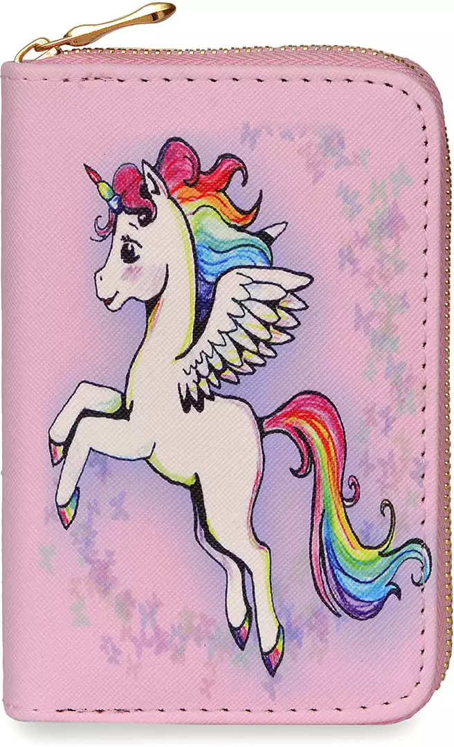 Кошелек Единорог розовый 058D-4453D
