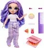 Кукла Rainbow High Junior PJ Party Виолет Виллоу фиолетовая 42668 с аксессуарами