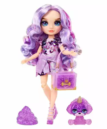Кукла Rainbow High Classic Виолет Виллоу фиолетовая 42686 с аксессуарами