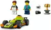 Конструктор Зеленый гоночный автомобиль 60399 56 дет. LEGO City