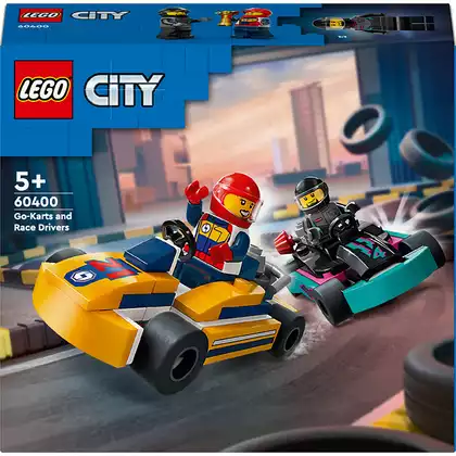 Конструктор Картинг и гонщики 60400 99 дет. LEGO City