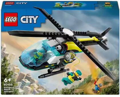 Конструктор Спасательный вертолет 60405 226 дет. LEGO City