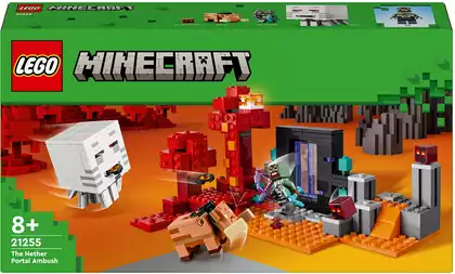 Конструктор Засада у Нижнего портала 21255 352 дет. LEGO Minecraft