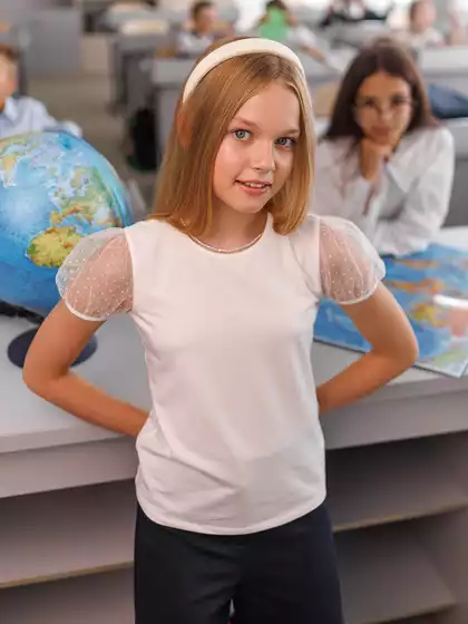 Школьная блуза Vulpes