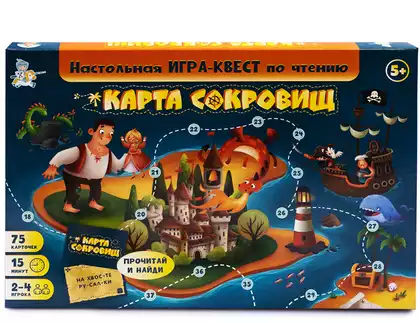 Игра настольная Карта Сокровищ Квест 02915 Десятое Королевство