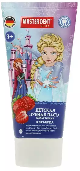 Зубная паста дет. фрозен клубника, 65г 114568-FZ