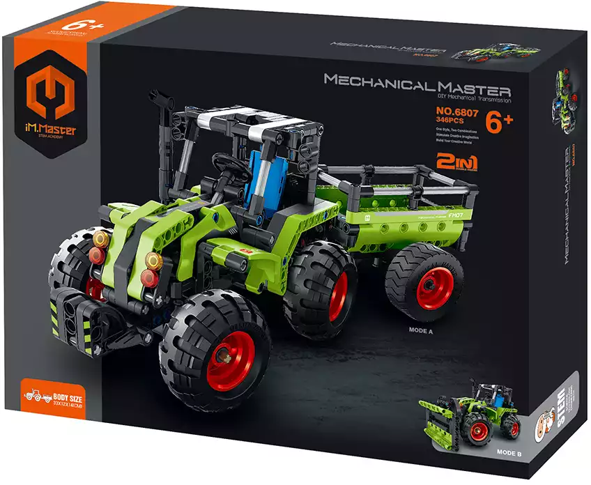 Конструктор Трактор 2-в-1 6807 iM.Master