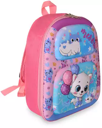 Мягкий Рюкзак Котик с шариками 32 см 058D-4651D