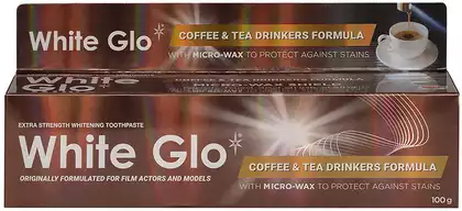 Зубная паста отбеливающая для любителей кофе и чая 100 мг White Glo
