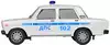 Машина р/у 1:12 Lada 2107 police +акб