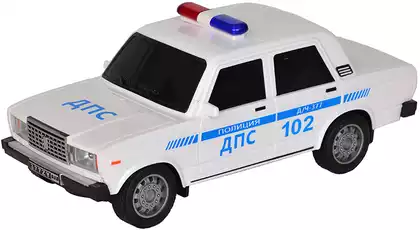 Машина р/у 1:12 Lada 2107 police +акб