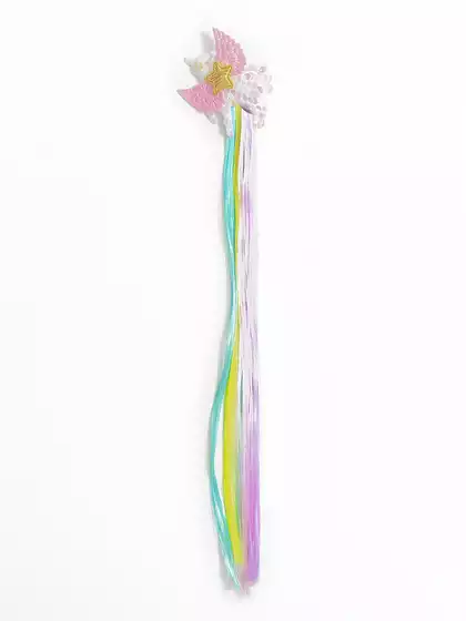 Зажим для волос + парик 35 см 058D-4695D