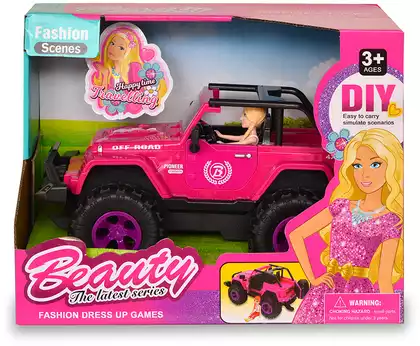 Автомобиль 8018 с куклами