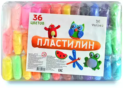 Пластилин 36 цветов 058D-4796D