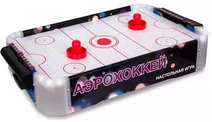 Настольная игра Аэрохоккей светящийся 2520