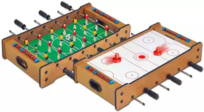 Настольная игра Аэрохоккей и футбол 2 в 1 2401