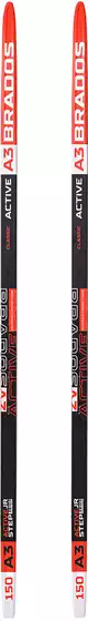 Лыжи подростковые 150 см STEP для NNN STC Brados ACTIVE