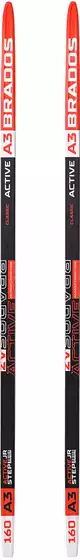Лыжи подростковые 160 см STEP для NNN STC Brados ACTIVE