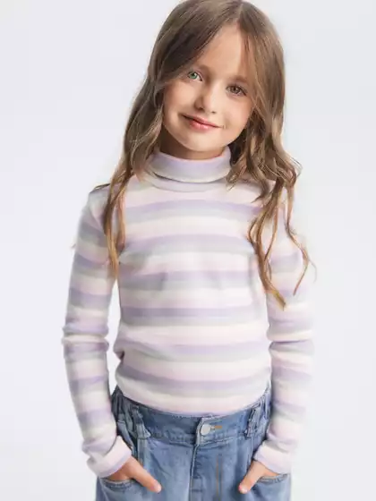 Водолазка в рубчик с начёсом Vulpes