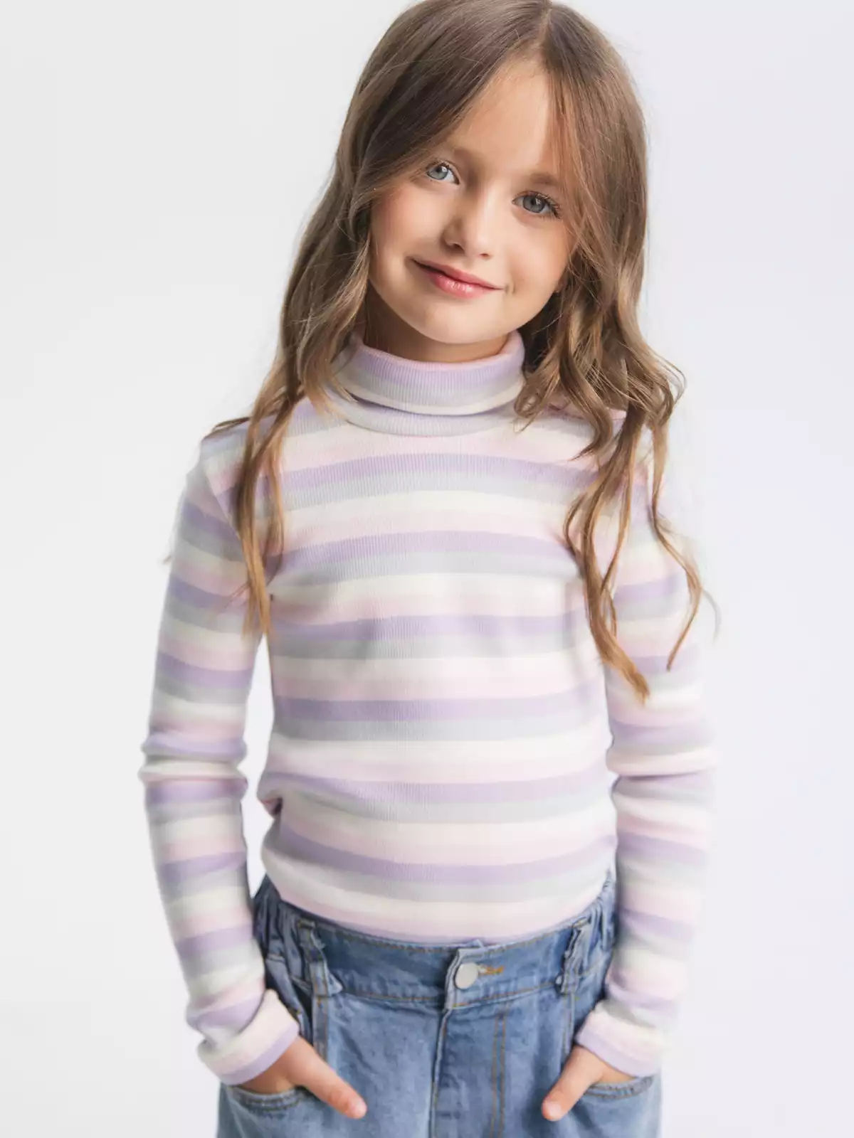 Водолазка в рубчик с начёсом Vulpes