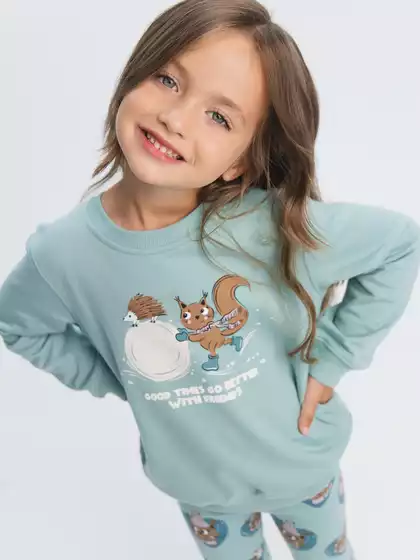 Свитшот с начёсом Vulpes