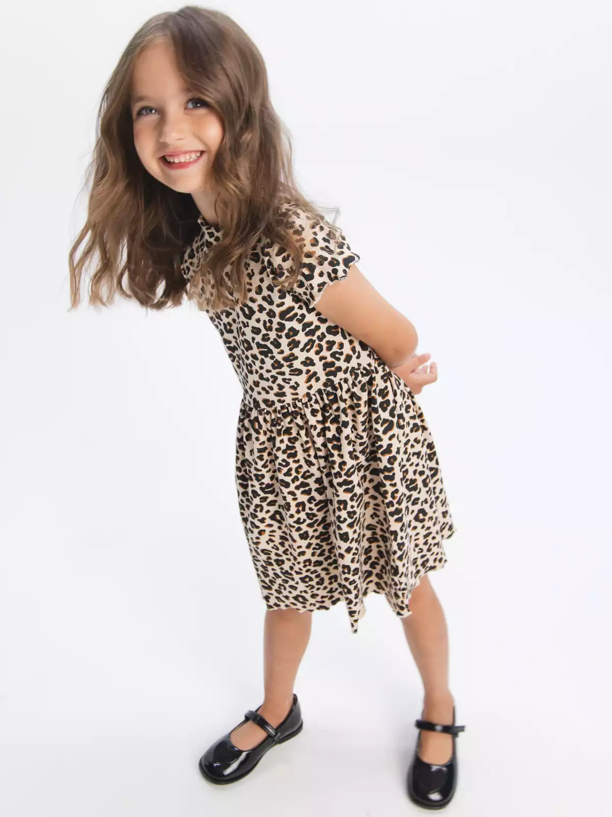 Трикотажное платье в рубчик Vulpes