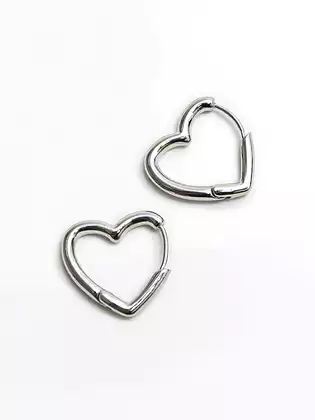 Серьги 1 пара сердца 058D-4862D KEANU