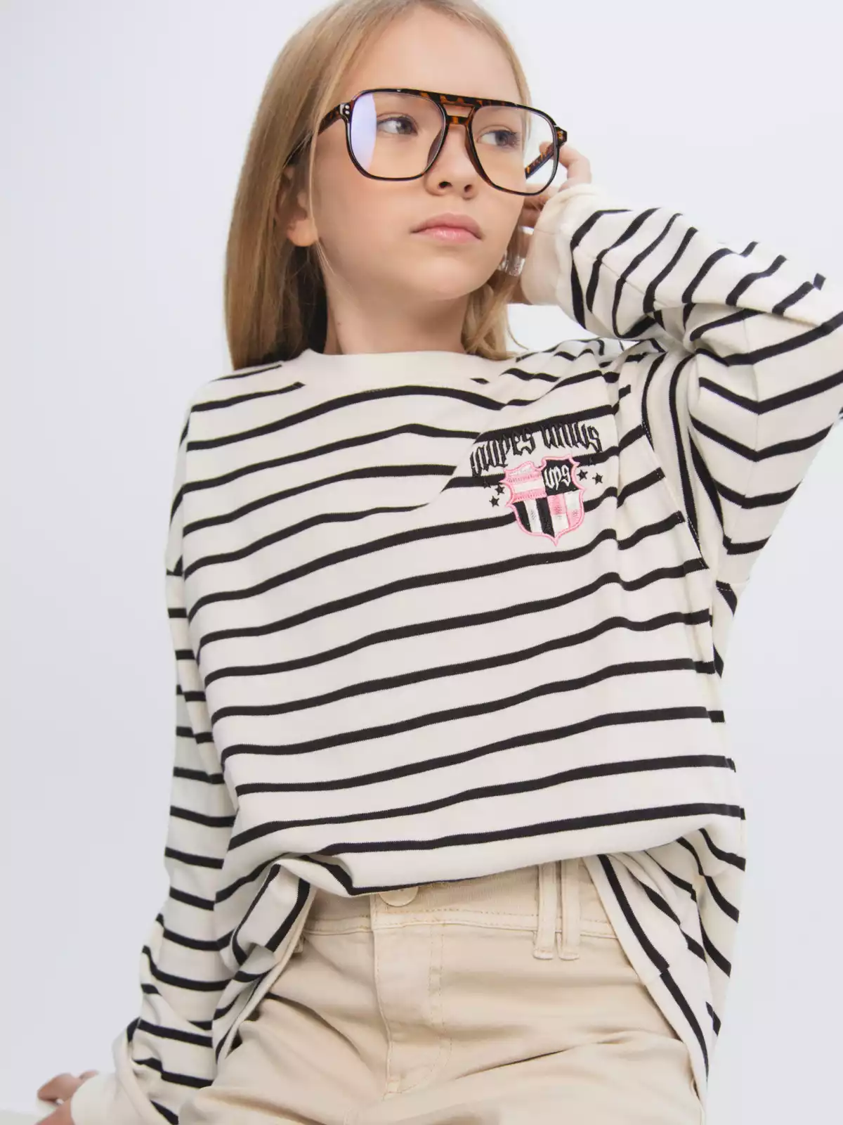 Лонгслив в полоску Vulpes