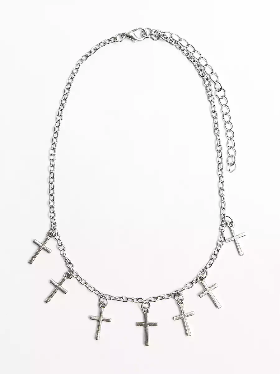 Бусы чокер кресты 058D-5084D KEANU