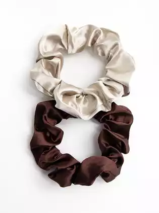 Резинка для волос 2 шт кофе 058D-4829D KEANU