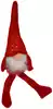Новогодняя фигурка гномик 34 см красный 058D-5303D