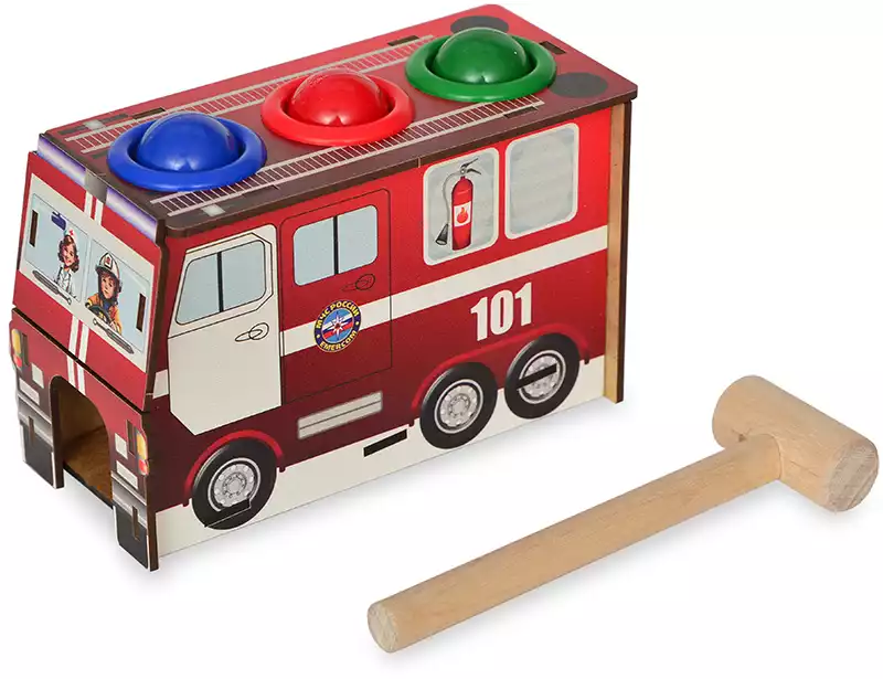 Стучалка Светофор 115202 Woodlandtoys