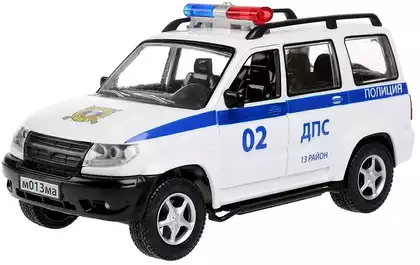 Маш. инер. X600-H11001-R Технопарк УАЗ ПАТРИОТ свет/звук