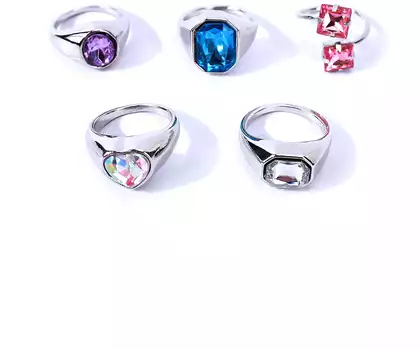 Набор колец 5 шт KEANU 058D-5134D-1