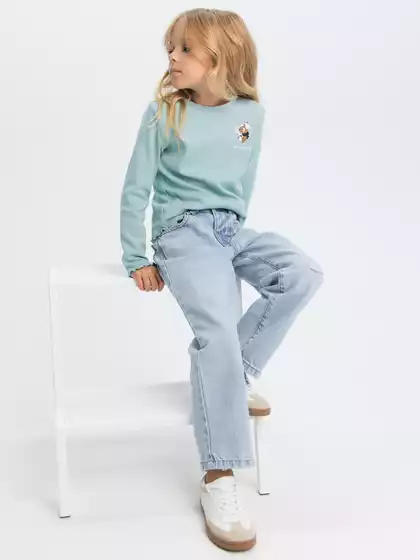 Джинсы с потёртостями Vulpes