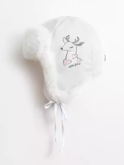 Шапка Vulpes р.46, белый 770-01-WS25-Vs Vulpes