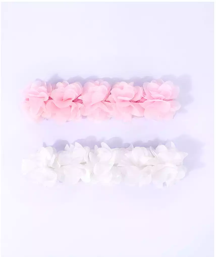 Повязка на голову 2шт розовый,белый р.46-48 Vulpes