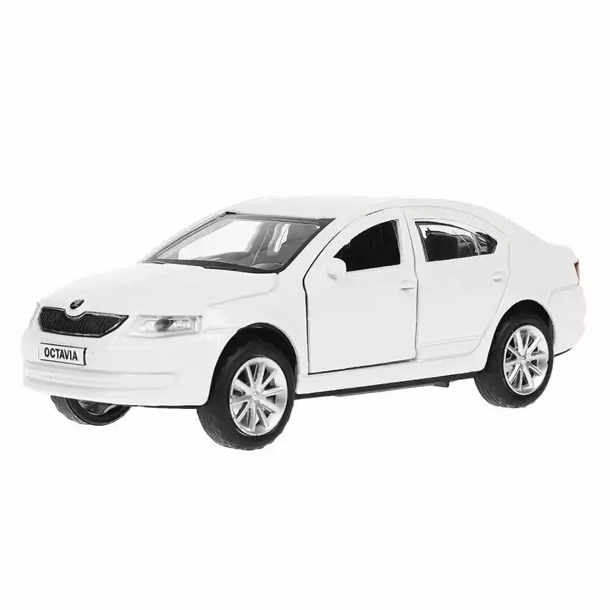 Модель машины SKODA OCTAVIA 12 см инерция Белый OCTAVIA-12-WH ТЕХНОПАРК