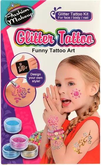 Блеск-тату 24 баночки блесток 784-1