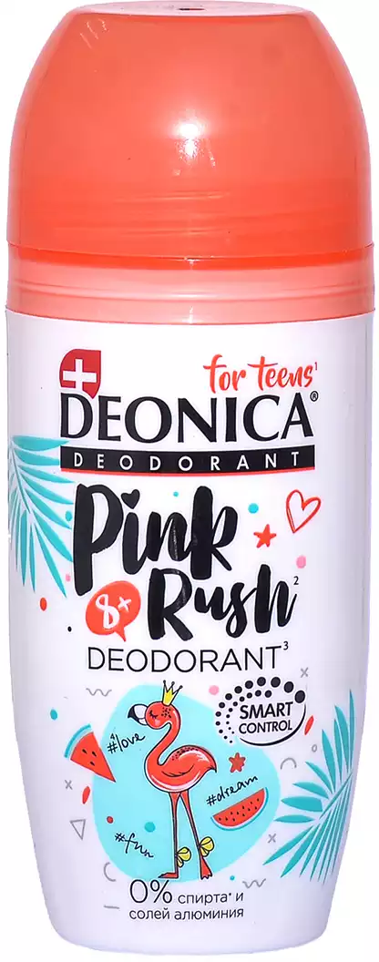 Дезодорант Pink Rush д/дев. DEONICA FOR TEENS 50 мл (ролик)