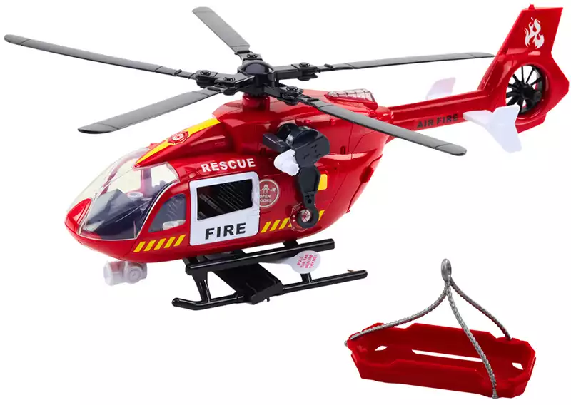 WB Вертолет инер. 666-51Q-WB 1:12 Пожарный
