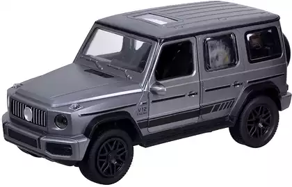 Машина р/у 1:14 Mercedes-Benz G55 Metal silver (открываются двери) +акб