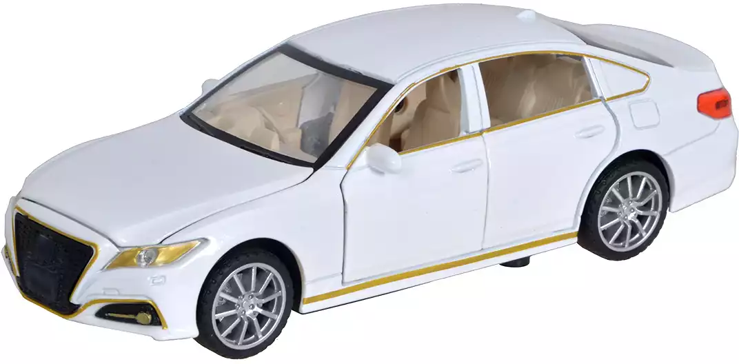 Модель машины 1:32 (16см) Toyota Crown 85410 свет, звук, инерция